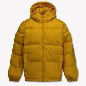 Tommy Hilfiger Kinder Jongens Winterjas In Geel