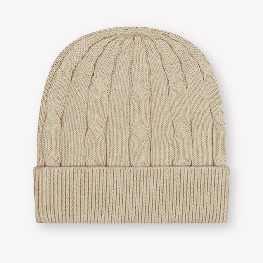 Tommy Hilfiger Kids Unisex Hat In Beige