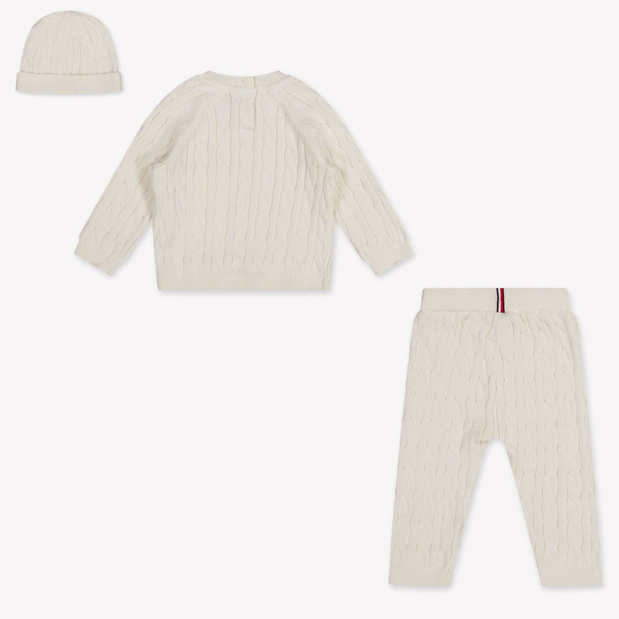 Tommy Hilfiger Baby Unisex Set In OffWhite