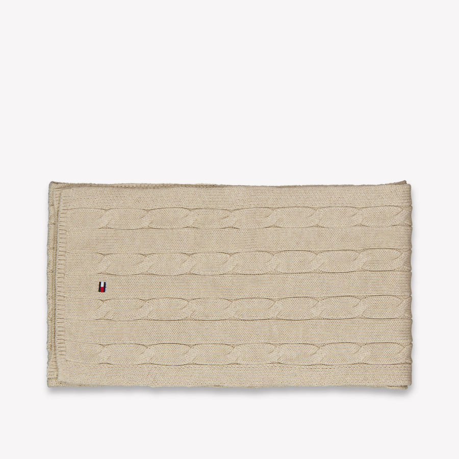 Tommy Hilfiger Kinder Unisex Sjaal In Beige