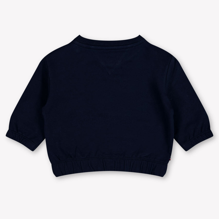 Tommy Hilfiger Baby Jongens Trui In Navy