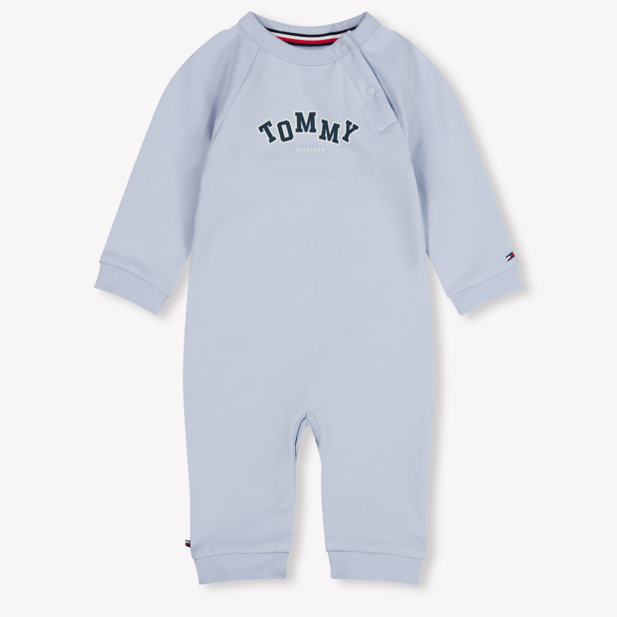 Tommy Hilfiger Baby Boys Playsuit In Light Blue