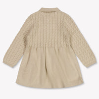 Tommy Hilfiger Baby Meisjes Jurk In Beige