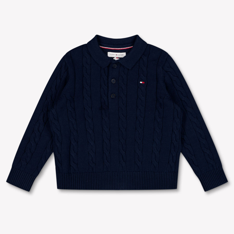 Tommy Hilfiger Baby Jongens Trui In Navy