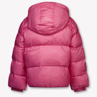 Tommy Hilfiger Kinder Meisjes Winterjas In Fuchsia