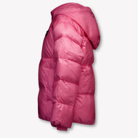 Tommy Hilfiger Kinder Meisjes Winterjas In Fuchsia