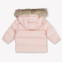 Tommy Hilfiger Baby Meisjes Winterjas In Licht Roze