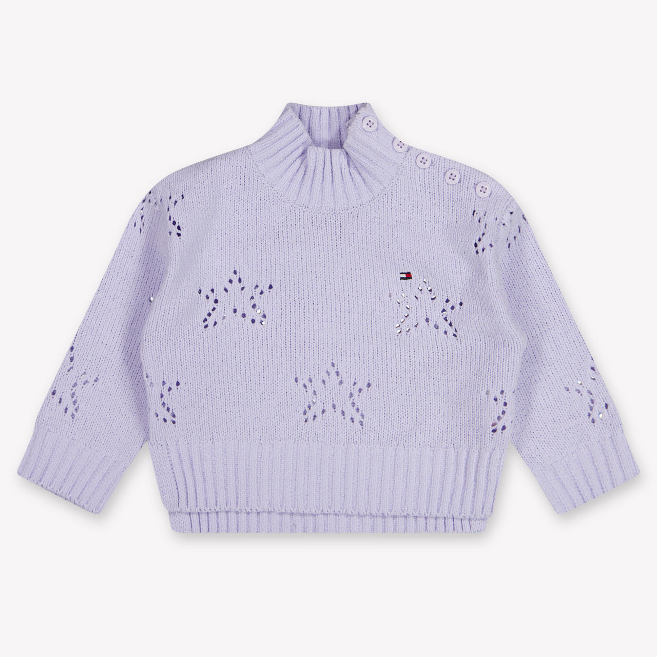 Tommy Hilfiger Baby Girls Sweater In Lilac