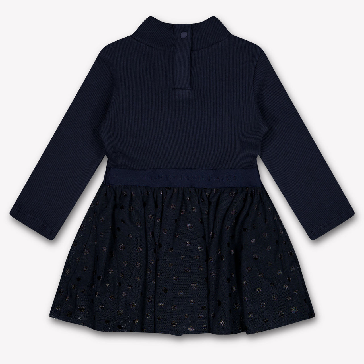 Tommy Hilfiger Baby Meisjes Jurk In Navy