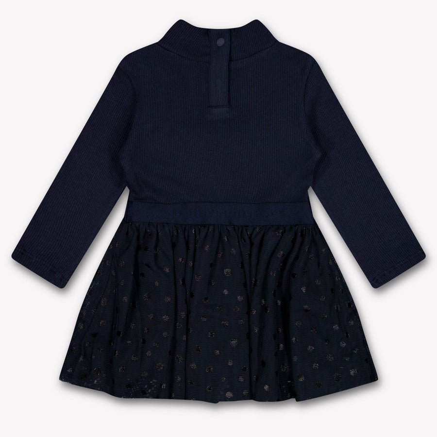 Tommy Hilfiger Baby Meisjes Jurk In Navy