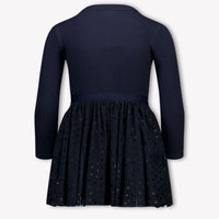 Tommy Hilfiger Kinder Meisjes Jurk In Navy