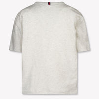 Tommy Hilfiger Kinder Jongens T-Shirt In Grijs
