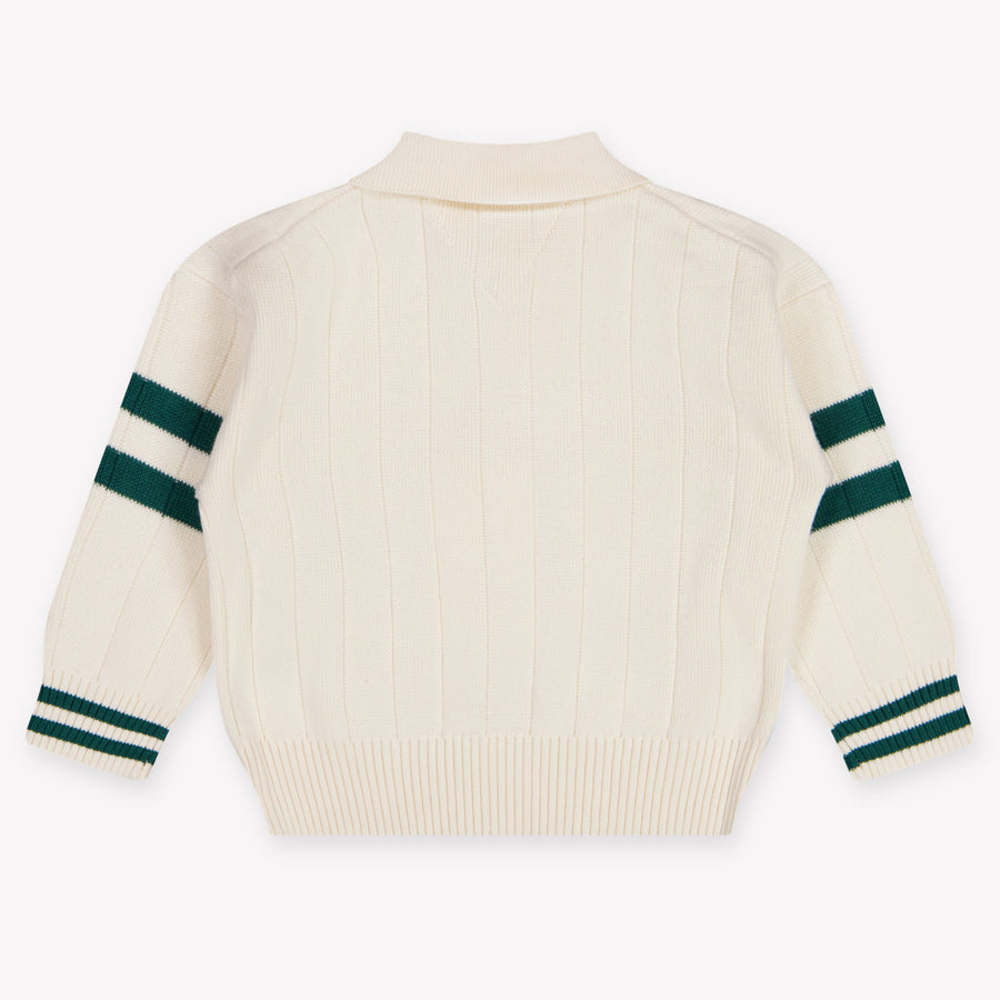 Tommy Hilfiger Baby Jongens Trui In Off White