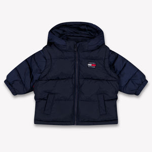 Tommy Hilfiger Baby Unisex Winter coat In Navy