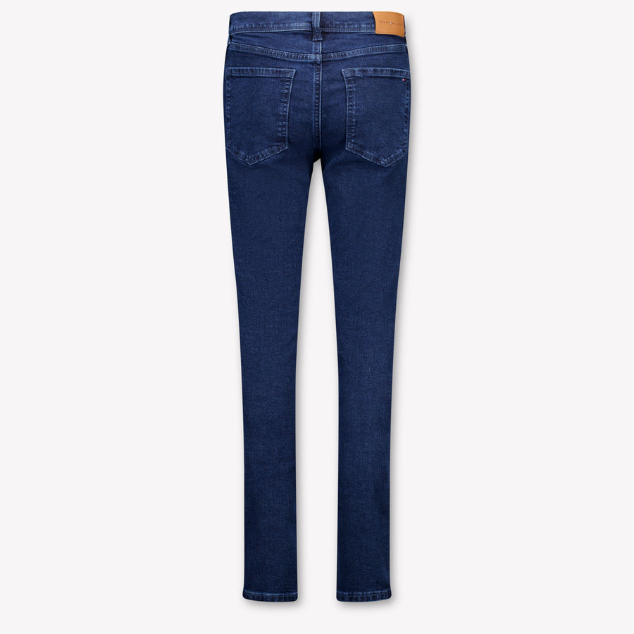 Tommy Hilfiger Kinder Jongens Jeans In Donker Blauw
