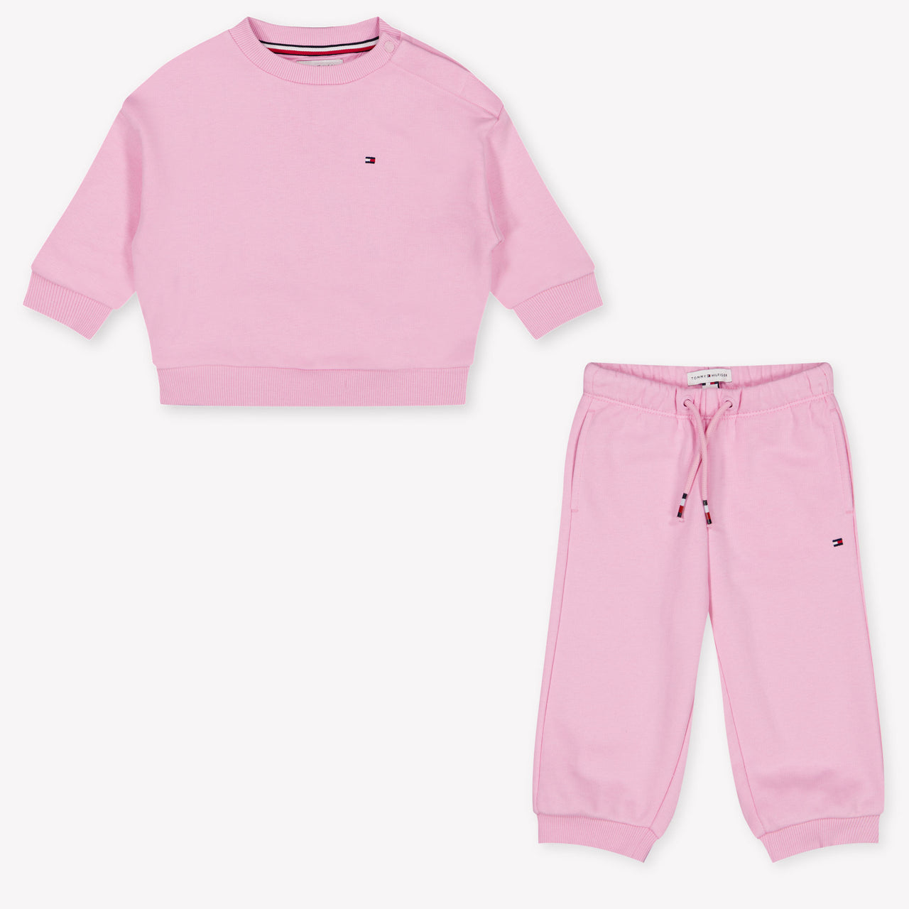 Tommy Hilfiger Baby Unisex Jogging suit In Light Pink