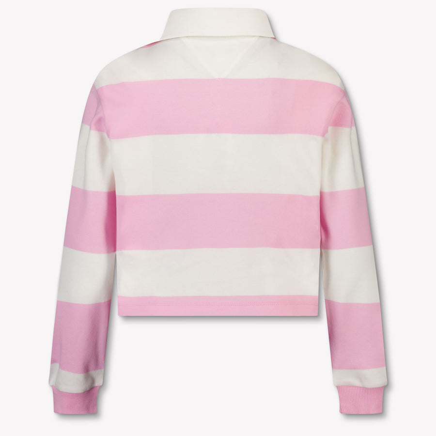 Tommy Hilfiger Kinder Meisjes T-Shirt In Licht Roze