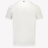 Tommy Hilfiger Kinder Jongens T-Shirt In Wit