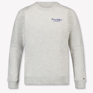 Tommy Hilfiger Kinder Jongens Trui In Grijs