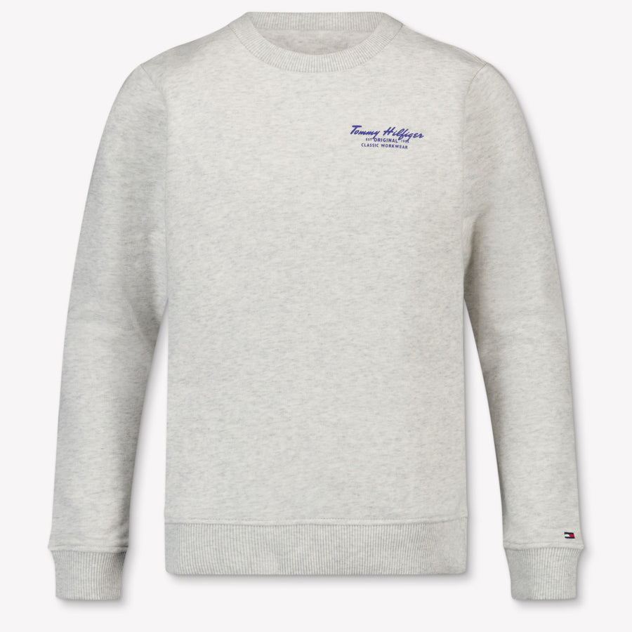 Tommy Hilfiger Kinder Jongens Trui In Grijs