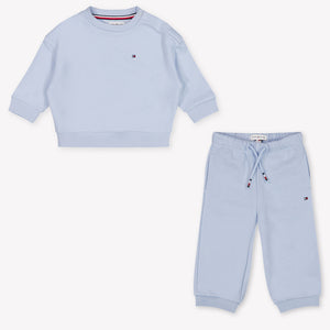 Tommy Hilfiger Baby Unisex Jogging suit In Light Blue