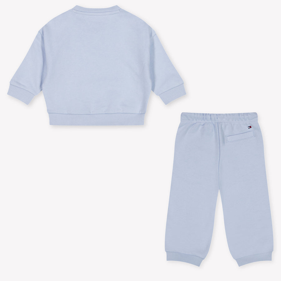 Tommy Hilfiger Baby Unisex Jogging suit In Light Blue