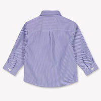Tommy Hilfiger Baby Boys Blouse In Cobalt Blue