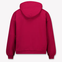 Calvin Klein Kids Girls Sweater In Bordeaux