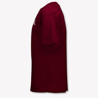 Calvin Klein Kinder Jongens T-Shirt In Bordeaux