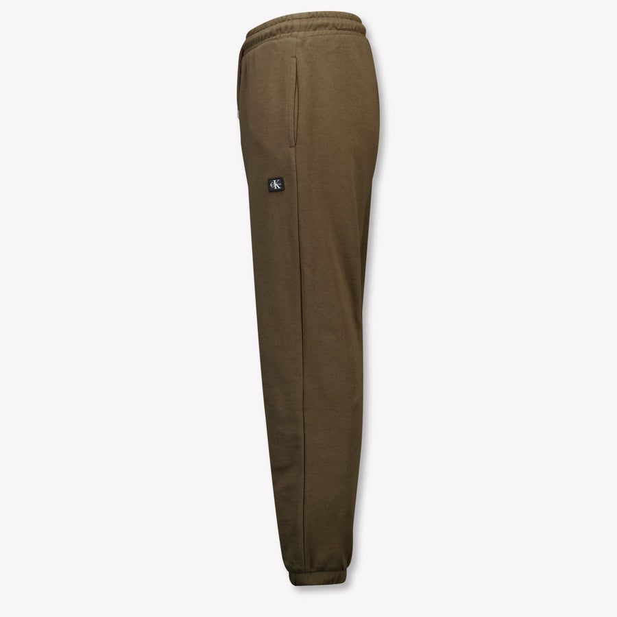 Calvin Klein Kids Boys Pants In Brown