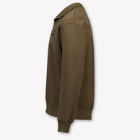 Calvin Klein Kids Boys Sweater In Brown