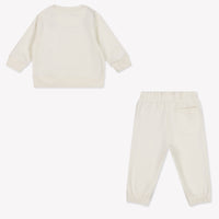 Calvin Klein Baby Unisex Joggingpak In Off White
