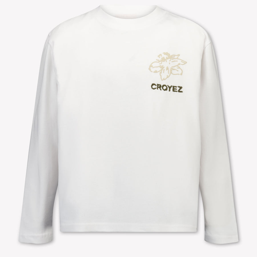 Croyez Kinder Jongens T-Shirt In Wit