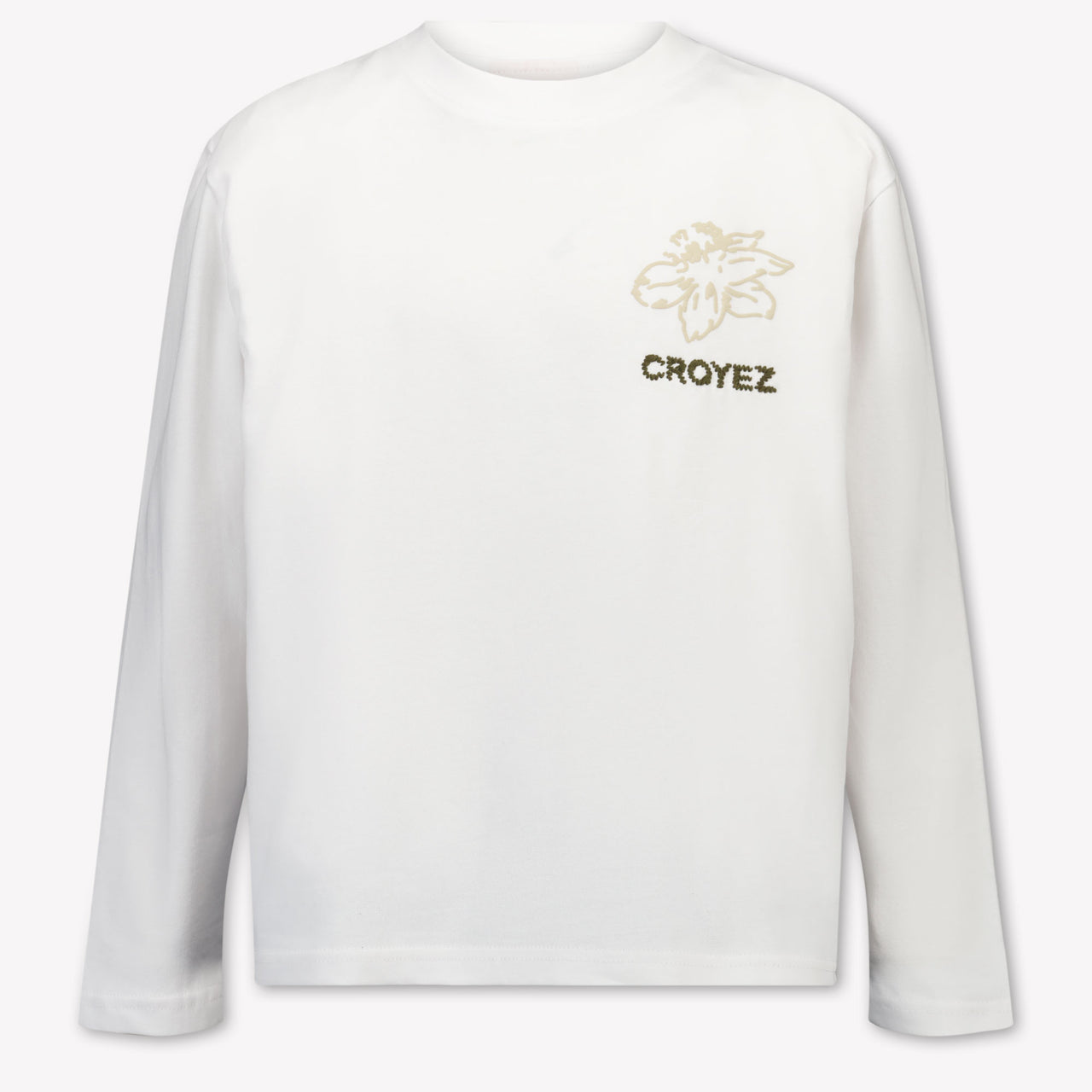 Croyez Kinder Jongens T-Shirt In Wit