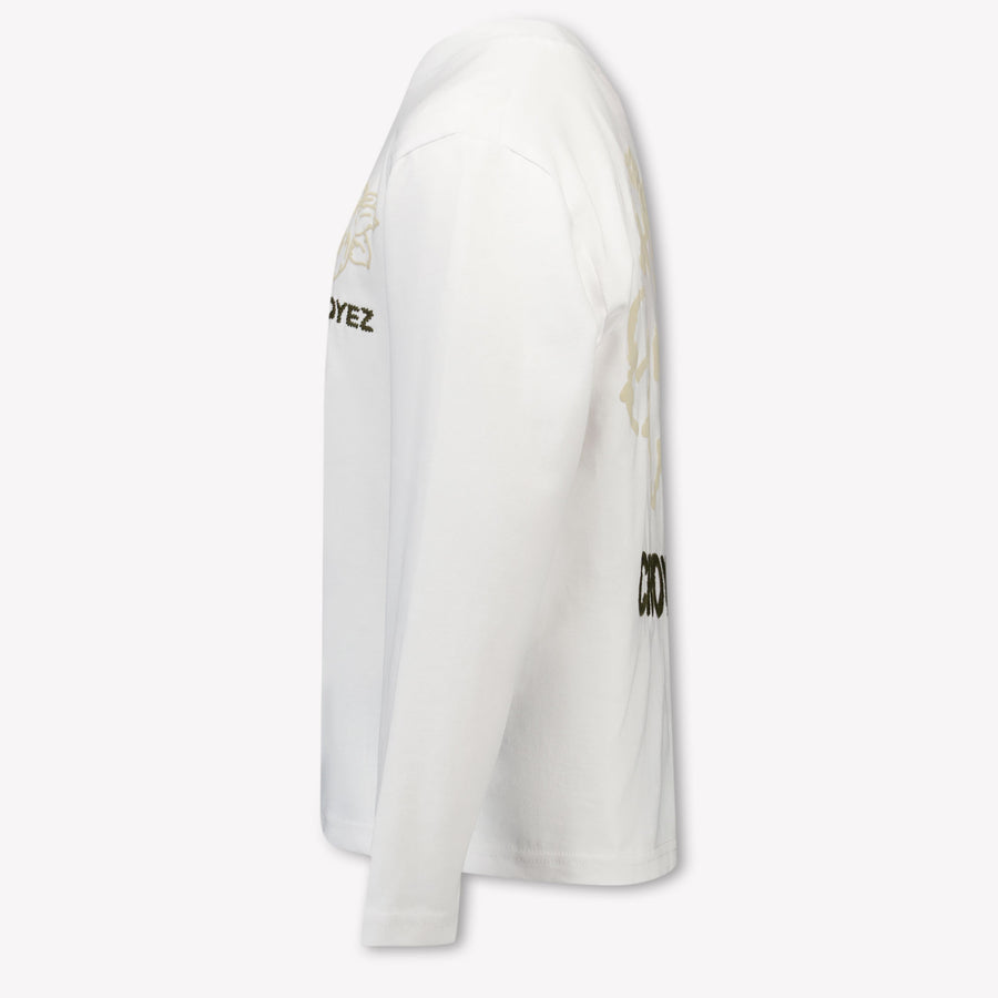 Croyez Kinder Jongens T-Shirt In Wit