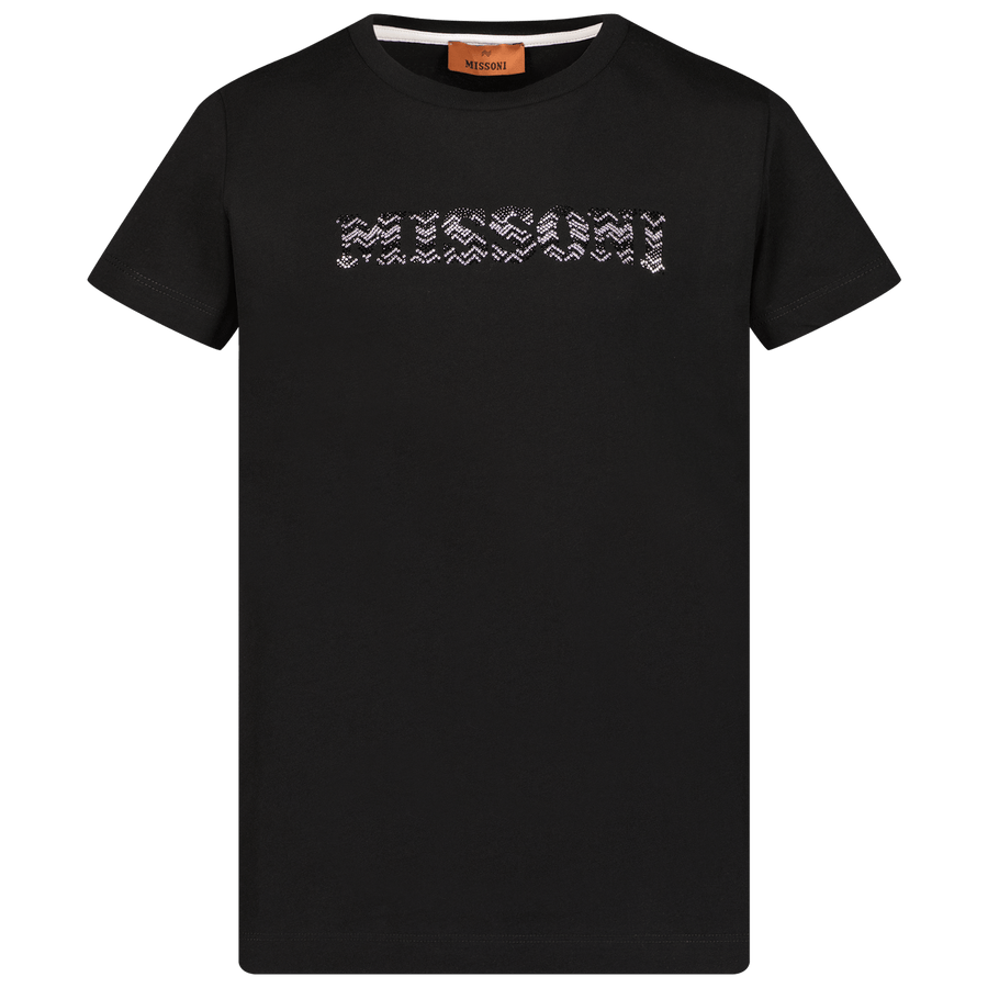 Missoni Girls T-Shirt Black