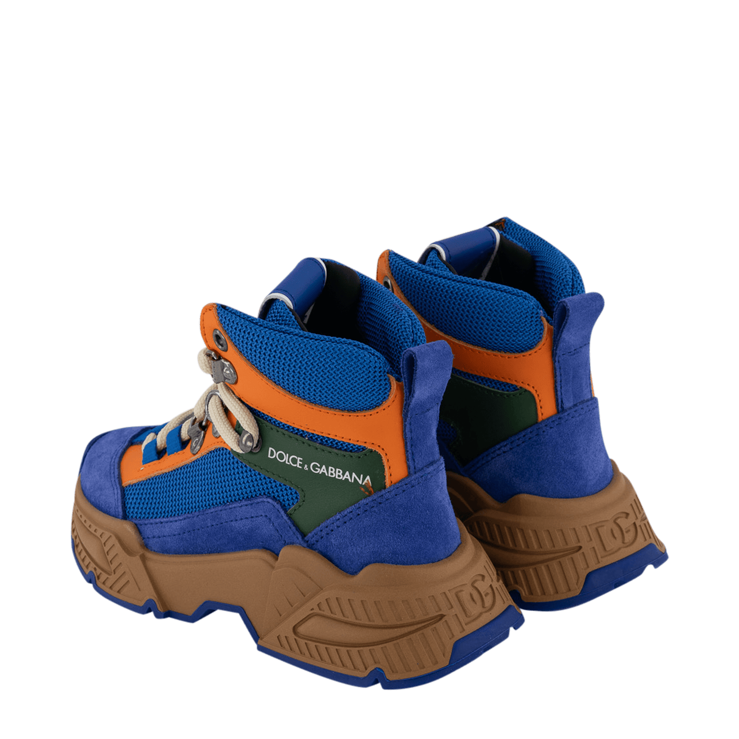 Dolce & Gabbana Kinder Jongens Sneakers Cobalt Blauw 27