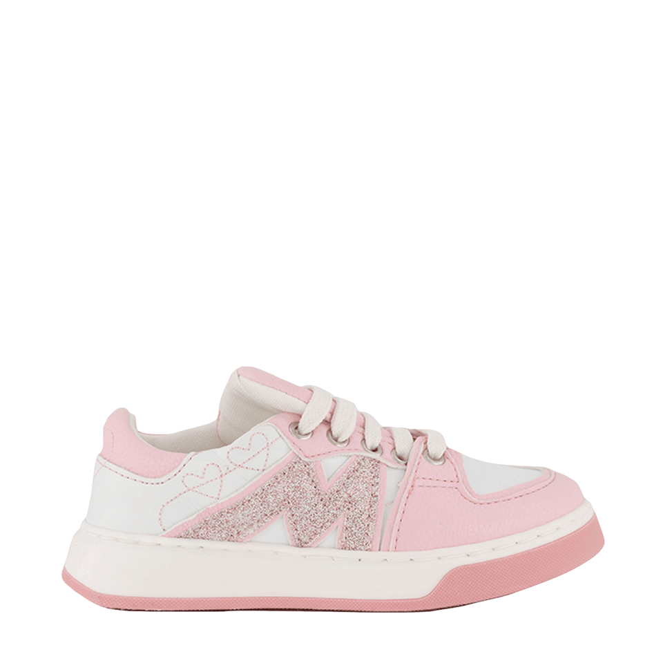 MonnaLisa Kinder Meisjes Sneakers Licht Roze 27