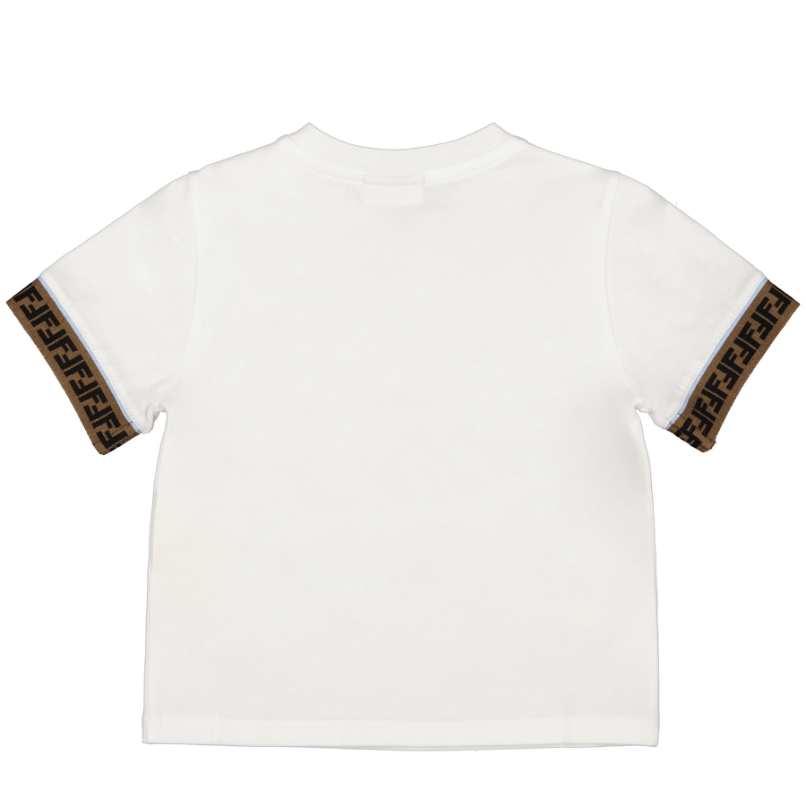Fendi Baby Boys T-Shirt  White