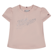 Tommy Hilfiger Baby Girls T-Shirt Light Pink