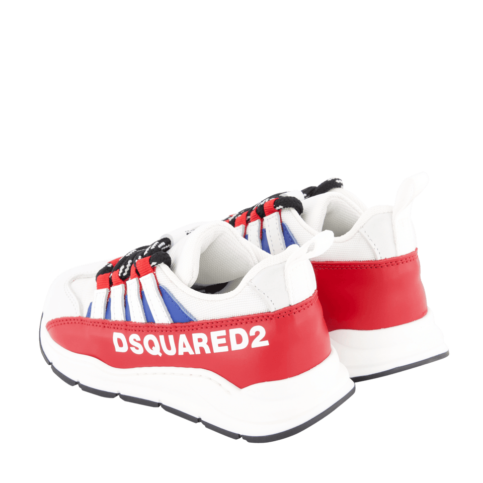 Dsquared2 Kinder Unisex Sneakers Wit
