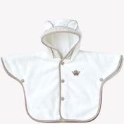 First Baby Unisex Badcape Poncho Wit