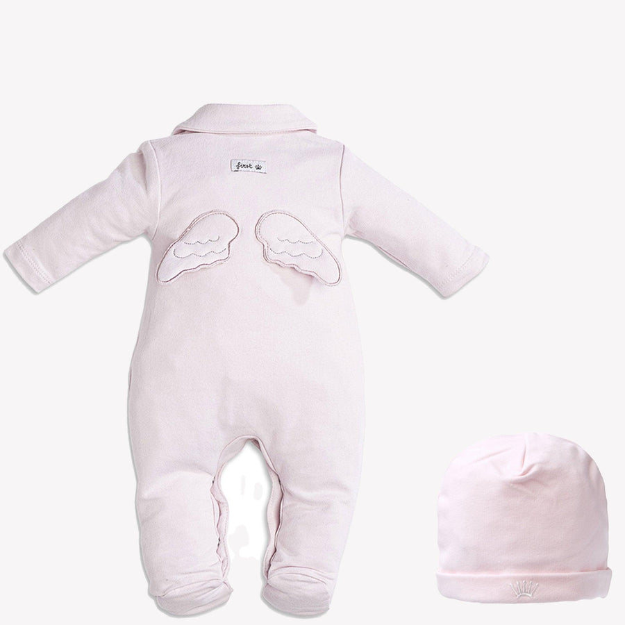 First Baby Meisjes Boxpakje Licht Roze
