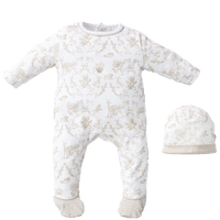 First Baby Unisex Playsuit  White