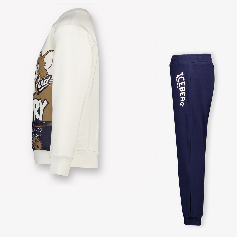 Iceberg Kids Boys' Tracksuit  Offwhite
