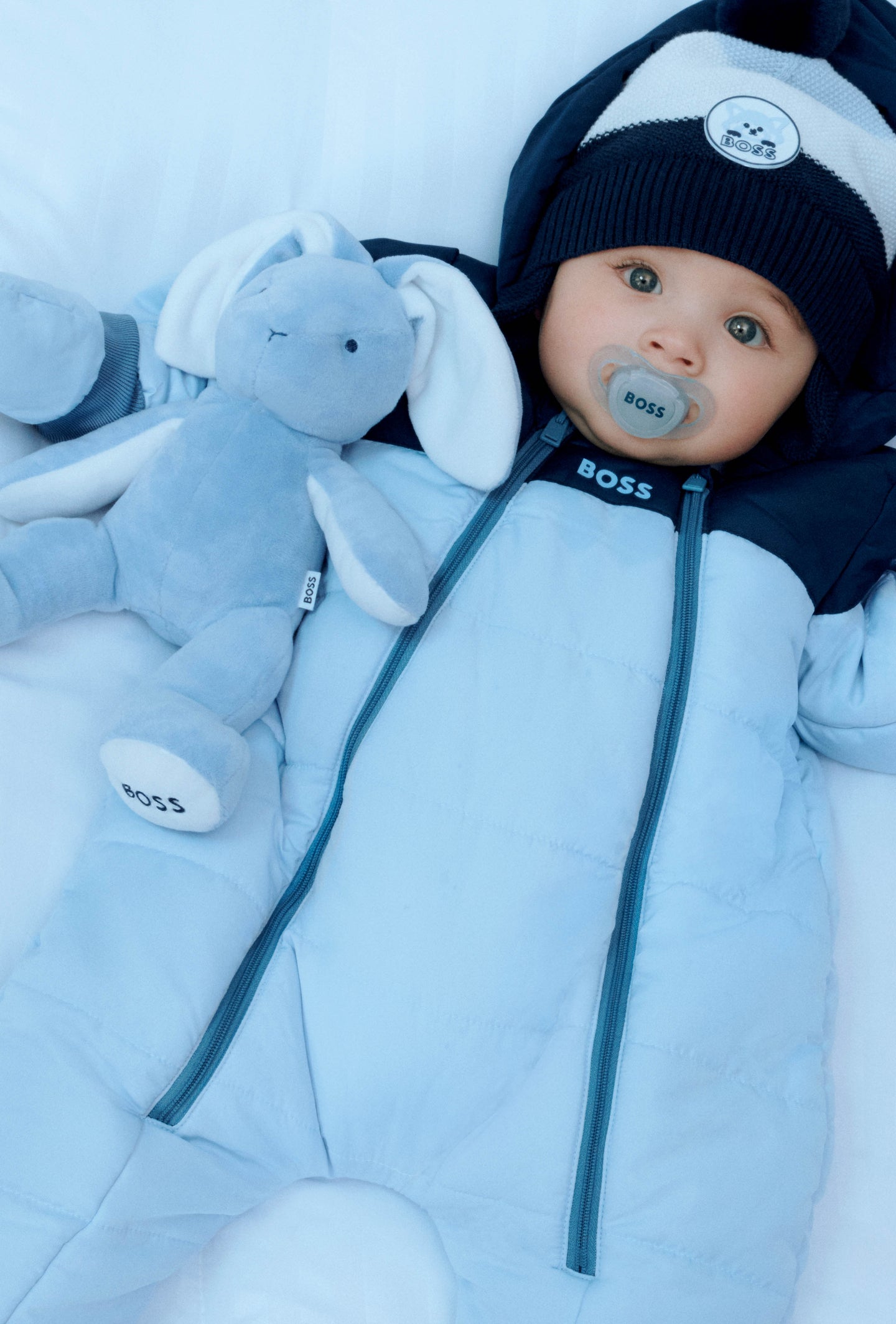 Boss Baby guys Ski Suits Light Blue