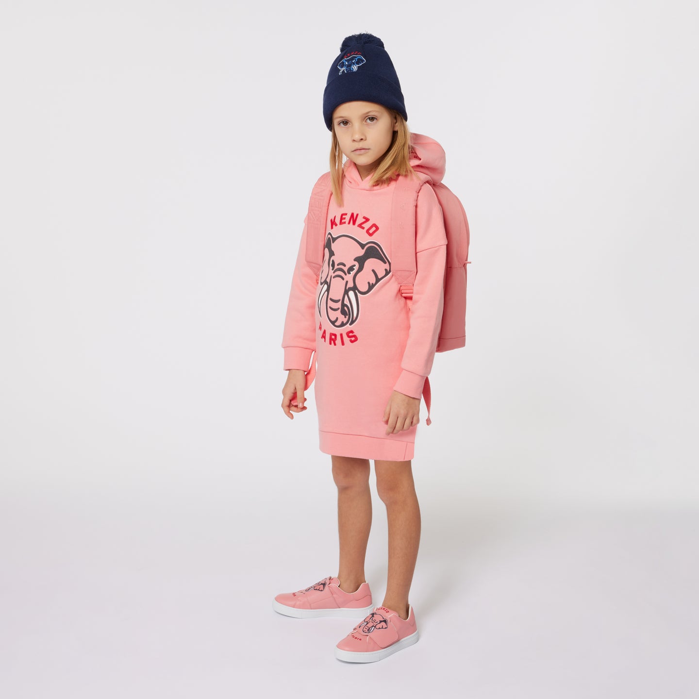 Kenzo Kids Meisjes Jurk Roze 4Y