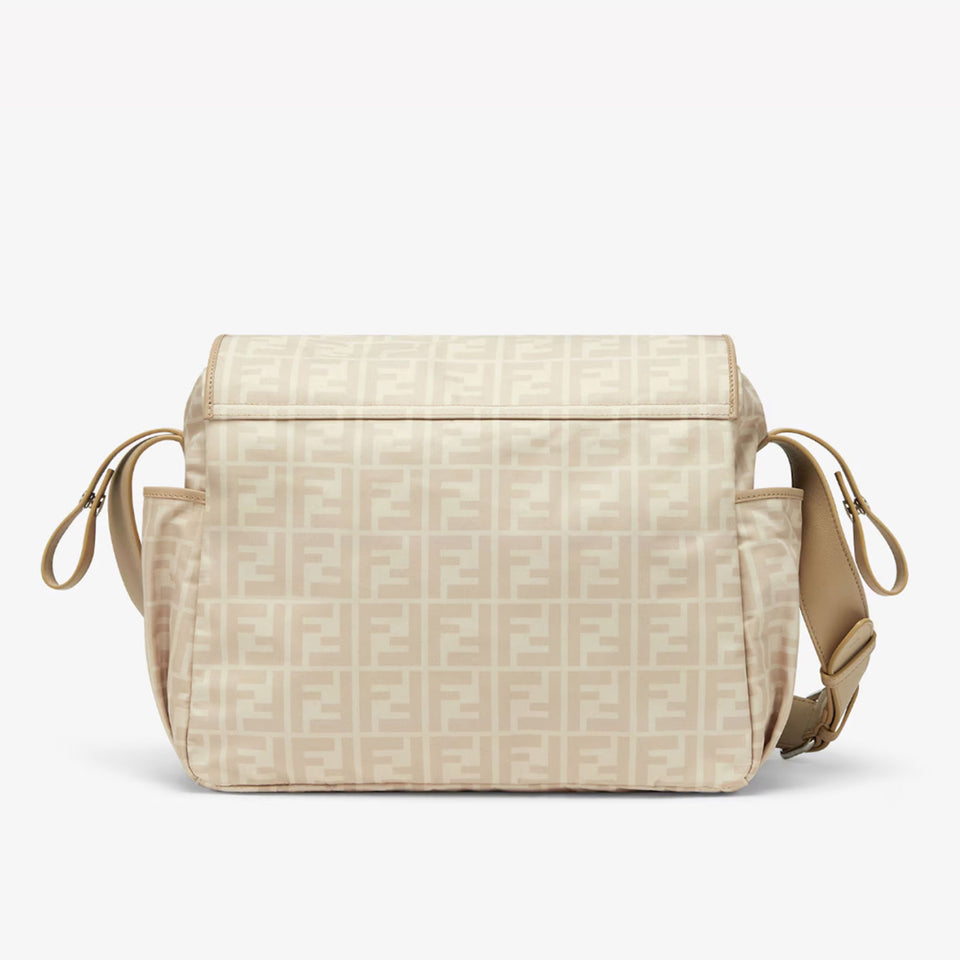 Fendi Baby Unisex diaper bag in Beige