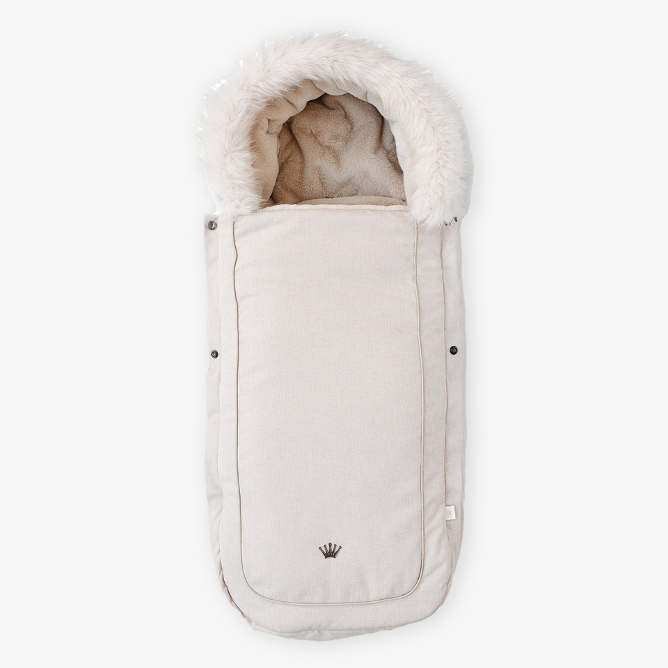 First Baby Orly Footmuff in Beige