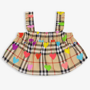 Burberry Gabi Baby Meisjes T-Shirt In Beige